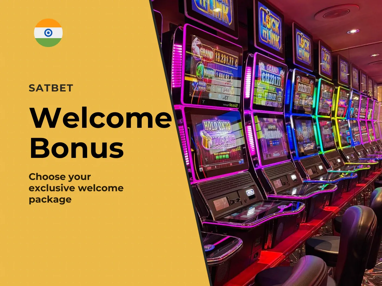 Welcome bonus for sports betting and casino. New users face a choice between several welcome packages. Based on current promotions: