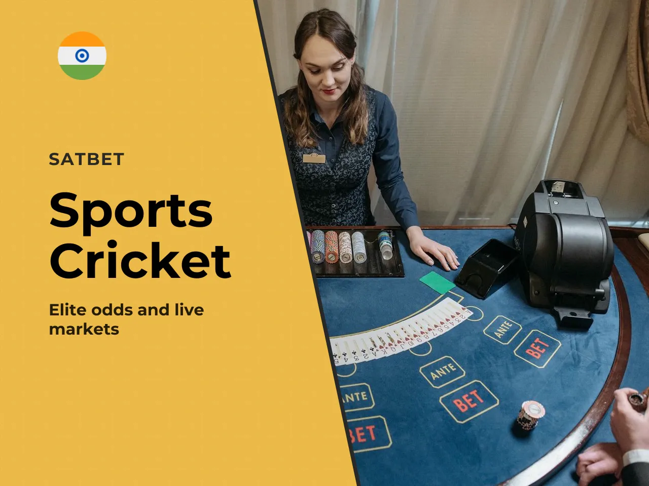 Sports Betting, Live Markets and Cricket Focus. The sports section heavily prioritises satbet cricket betting and real-time live match markets. You can build accumulators, follow live betting odds, an