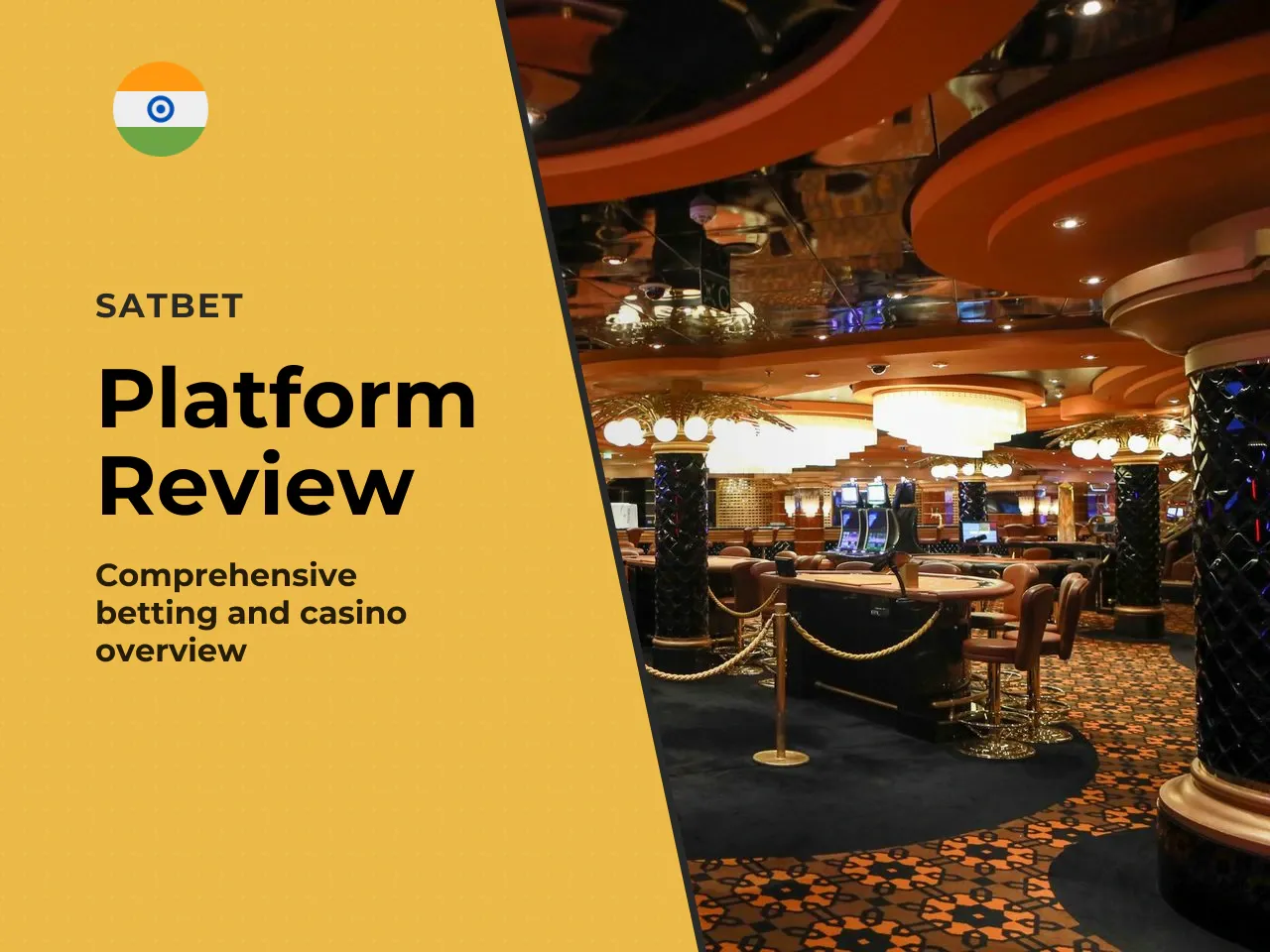 # Satbet Review: App, Betting, Casino and Bonus Overview Satbet combines a sportsbook, a betting exchange and a casino under one roof. That combination is uncommon among India-focused platforms, and i
